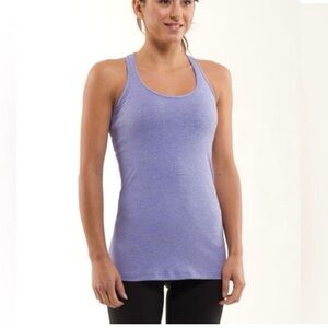 lululemon athletica Racerback Tank Top - Heathered Purple